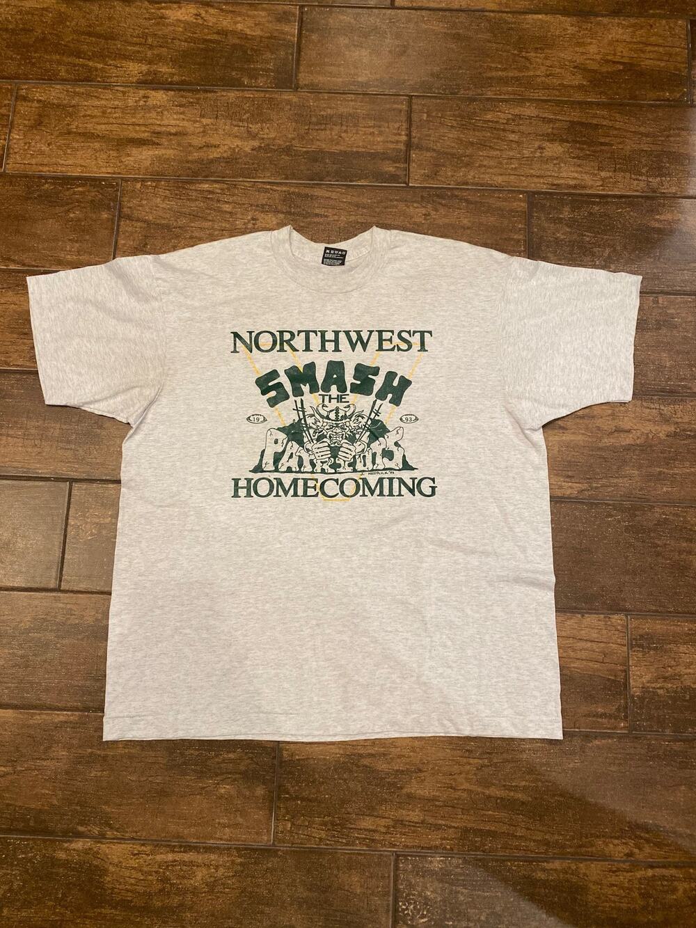 Vintage 1993 Northwest Smash the Panthers Homecoming T-Shirt USA Made XL